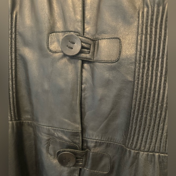 Long all genuine leather Rudsak special collection jacket - Picture 4 of 6